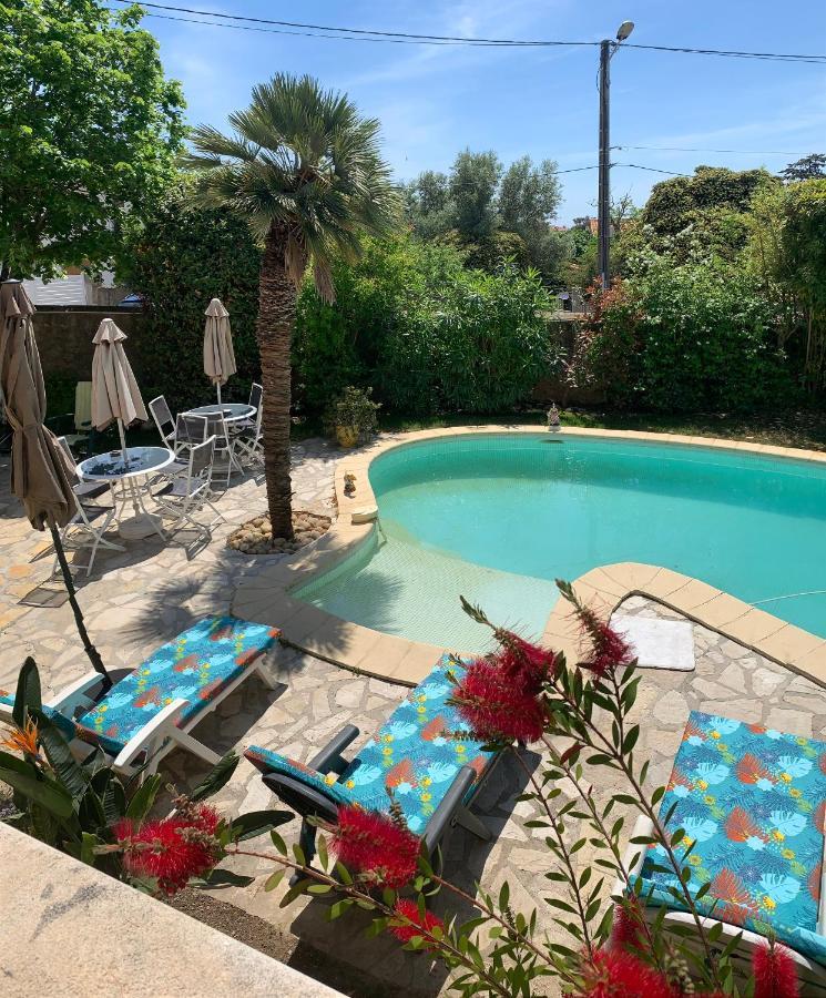 Chambre Coquette Dans Villa Proche De La Plage Сет Екстериор снимка